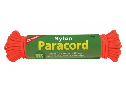 4233 1 coghlan s lano nylon paracord 250 kg oranzove