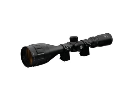 nikko mountmaster 4 16x50 ao rgb illuminated half mil dot reticle rifle scope 9 13mm dovetail mount rings [2] 4386 p