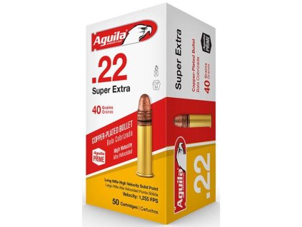 Náboj Aguila Super Extra cal. 22 LR