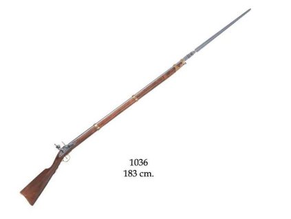 francouzska puska s bajonetem francie 1806