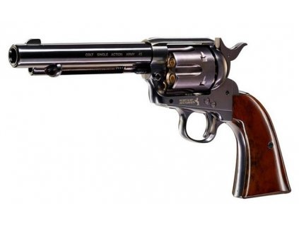 6960 1 vzduchovy revolver colt single action army saa 45 cerny