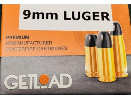 Náboj Getload 9mm Luger 124g TMJ