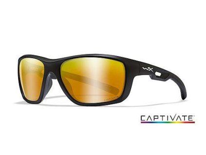 Brýle WILEY X ASPECT Captivate Polarized - Bronze Mirror - Copper/Matte Black - 1