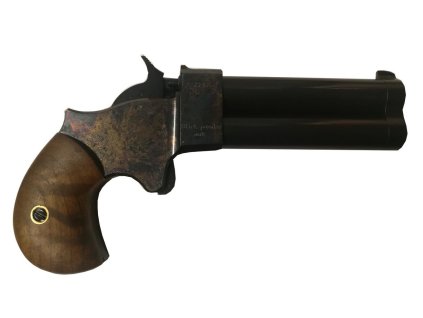 Perkusní dvouhlavňová pistole Great Gun Derringer .45 3,5" Ekonomická verze II.