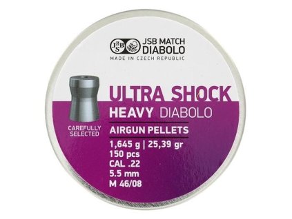 sb ultra shock heavy 5.5 mm 25.4 grain 150