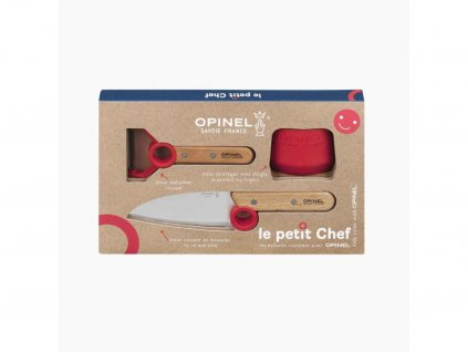Opinel Le Petit Chef red
