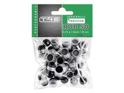 Kuličky T4E Rubber Ball Precision RBP .50 polymer 50ks - 1