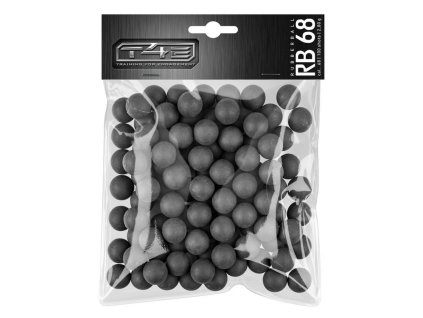 Kuličky T4E Rubber Ball RB 68 polymer 100ks