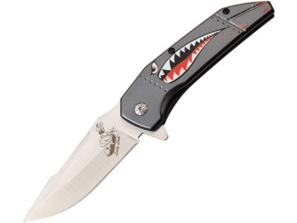 nuz mtech mta1129gy lady luck linerlock A O gray