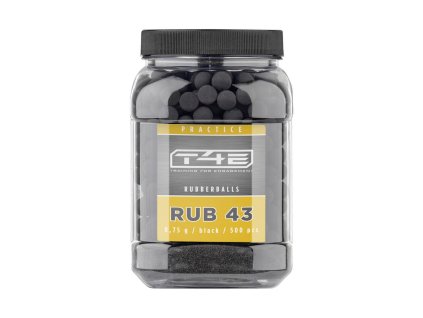 Kuličky T4E 43 Practice RUB 500ks - 1