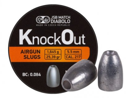 Diabolo JSB KnockOut Slugs .217 200ks cal.5,5mm