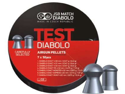 Diabolky JSB Test Exact 4,5mm - 1