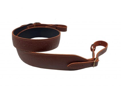 747 2 50004 myslivecky remen hneda bafpet mala