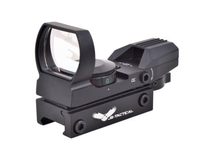 js tactical compact red dot black js 15x35