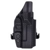 glock 17 22 31 gen 1 5 owb kydex paddle holster optic ready rounded by concealment express 849538