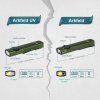 Olight Arkfeld UV NW 1000 lm - zelená - 8