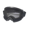 wosport steel mesh mask black 6058b