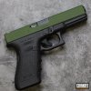 cerakoted multicam bright green and graphite black glock 22 thumbnail