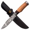 opplanet elk ridge er 200 14mp fixed blade knife 5 75in 3cr13 stainless steel normal damascus pattern blade maple wood handle maple er 200 14mp main