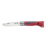16044 nuz opinel n 7 outdoor junior inox detsky red