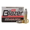 Náboj kulový CCI, Blazer High Velocity, .22 LR, 40GR (2,6g), Solid - 2