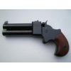 Perkusní dvouhlavňová pistole Great Gun Derringer 9mm 2,5" černý - 2