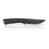 P200 Mk.II - DLC BLACK, SERRATED EDGE, LEATHER SHEATH - 2