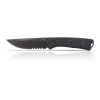 P200 Mk.II - DLC BLACK, SERRATED EDGE, LEATHER SHEATH - 3