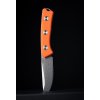 1029 4 p200 mk ii stonewash plain edge orange grip leather sheath
