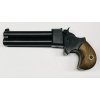 71090 perkusni dvouhlavnova pistole great gun derringer 9mm 3 5 cerny ekonomicka verze