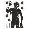 Terč silueta Beast Hunter Zombie 10ks - 1