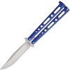 Nůž Benchmark Balisong Blue Motýlek BM011 - 1