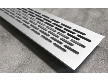 Větrací mřížka 80x480 AL