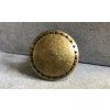 Rustikální nábytková knopka ORA DC7167-EAB mosaz patina