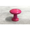Nábytková knopka 2Z287 RŮŽOVÁ