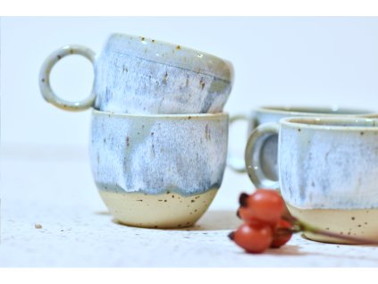 Espresso svetlo modrá šálka 90ml