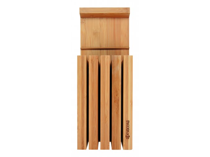 Bambusový stojan na 4 keramické nože, pro max. délku čepele 20 cm