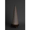 Keramický svícen děrovaný kužel velký