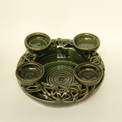 Adventní věnec velký zelený