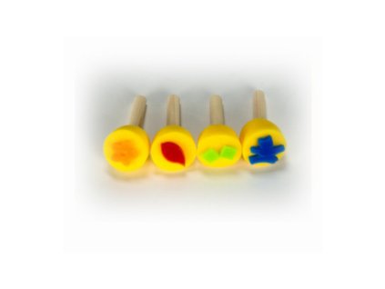 Motif Sponge Stippler 4 pc Ass.-MOTIV