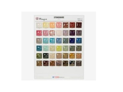 10316 mayco stonware glazes wallchart classics