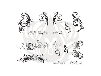 DSS103-Mayco Designer Silkscreen Flourishes