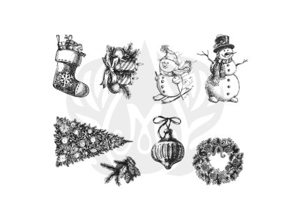 Mayco Designer Silkscreen Winter Holiday-DSS106