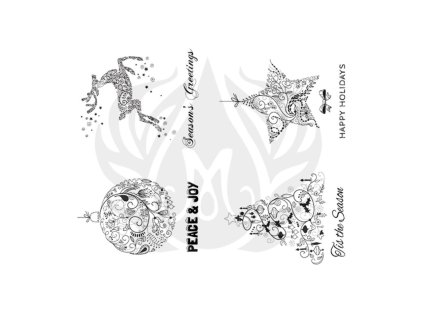 10358 mayco designer silkscreen seasons greetings