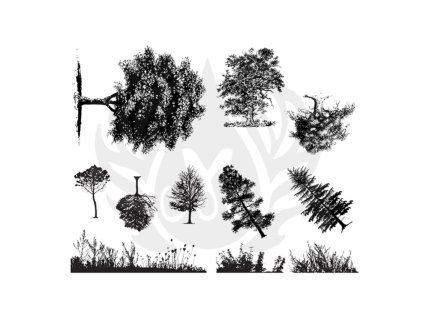 DSS110-Mayco Designer Silkscreen Botanical Trees