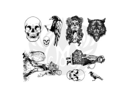 Mayco Designer Silkscreen Creepy-DSS114