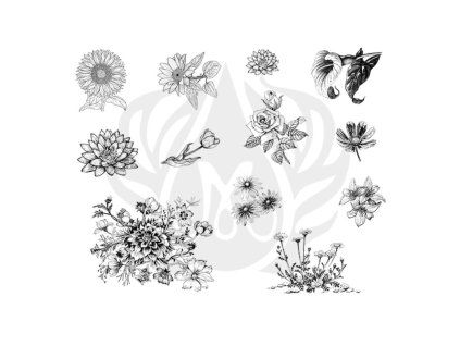 DSS138-Mayco Designer Silkscreen Flowers 2