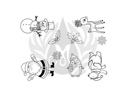 DSS162-Mayco Designer Silkscreen Holiday Icons