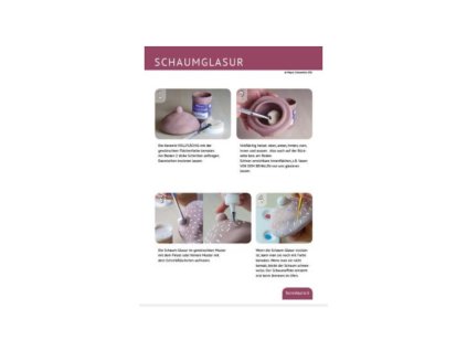 Technique Sheet Foamy Glaze-AL8