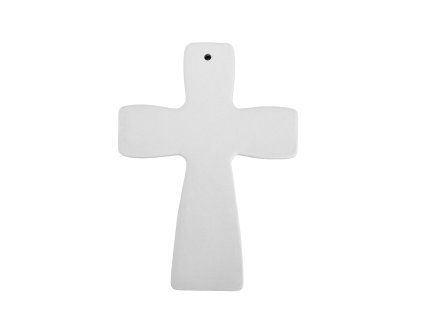 CRUX-Fluted Cross Plaque